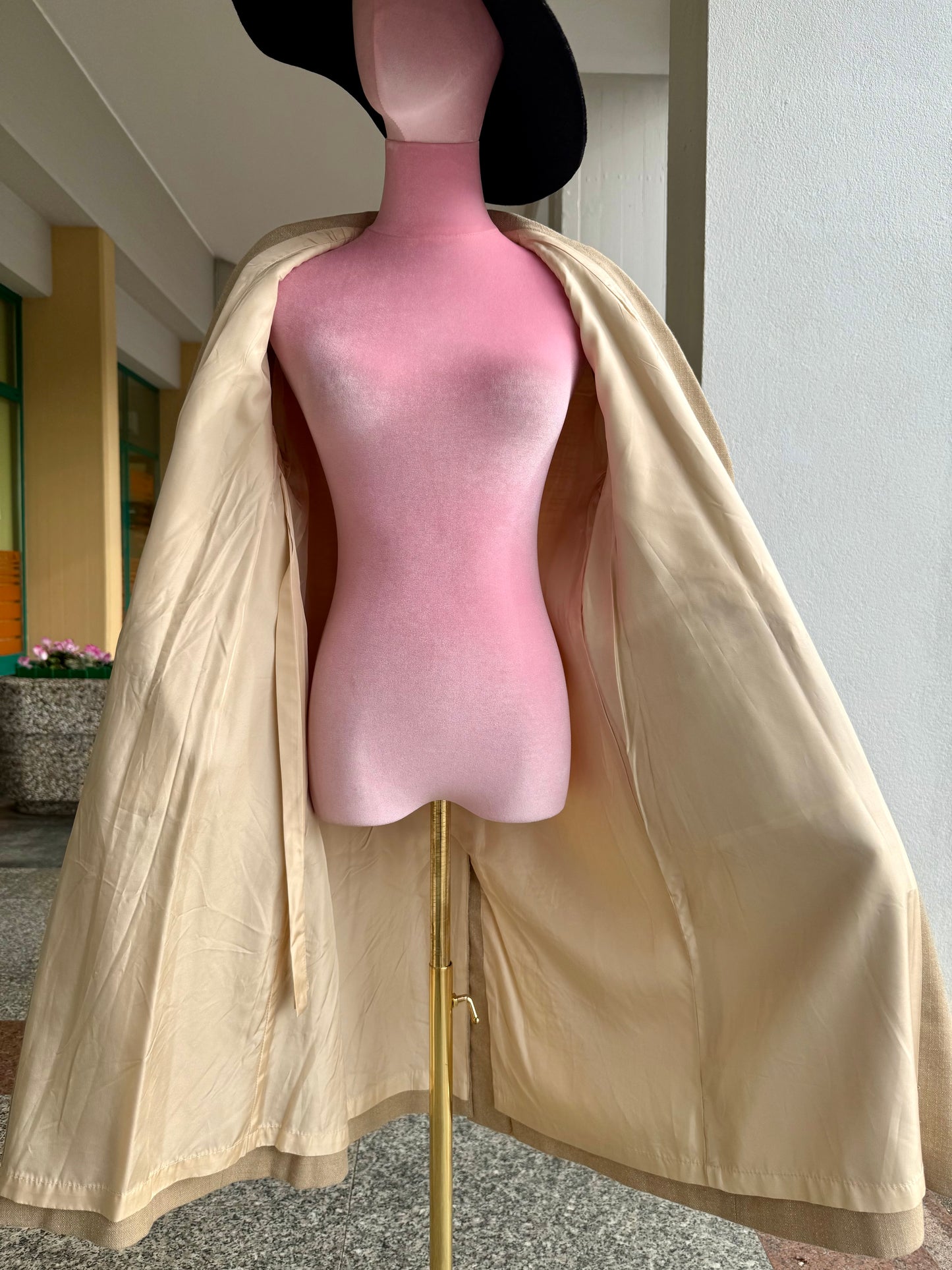 Cappotto anni ‘60 beige - TG. 44
