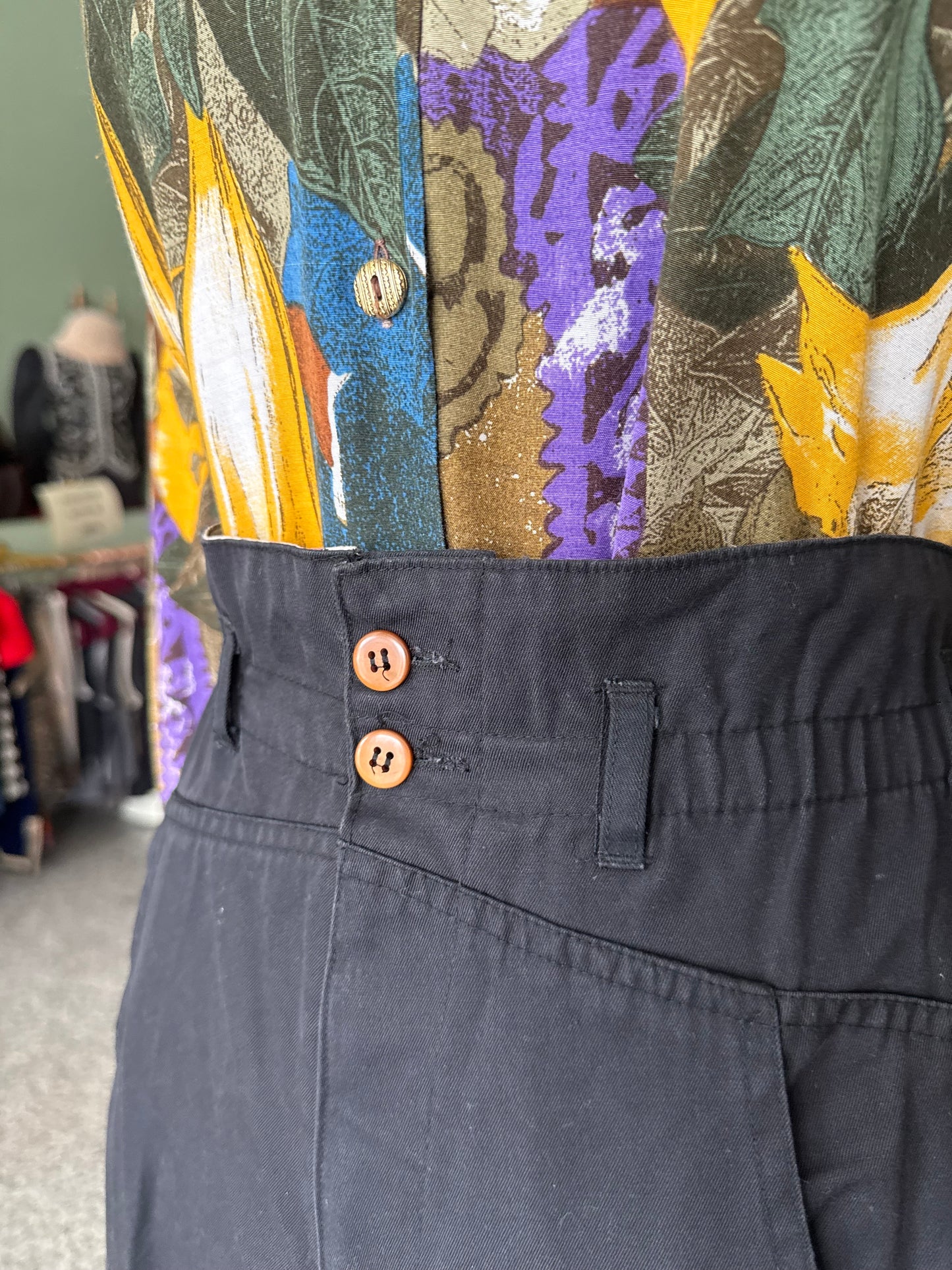 Pantaloni in cotone e viscosa - TG. 44