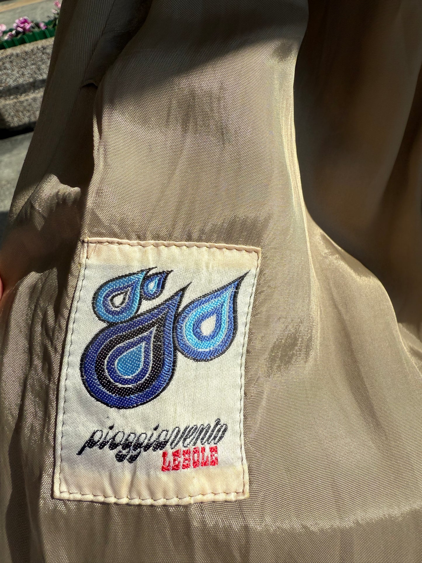 Trench anni ‘70 beige TG. 44/46
