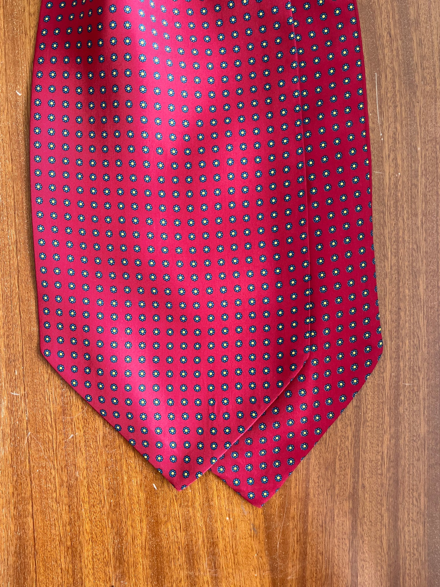 Ascot seta micro-fantasia