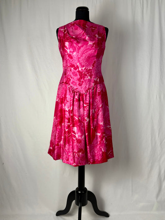 Abito “Fucsia Damascato” – Fine Anni ’50 - TG. 40/42