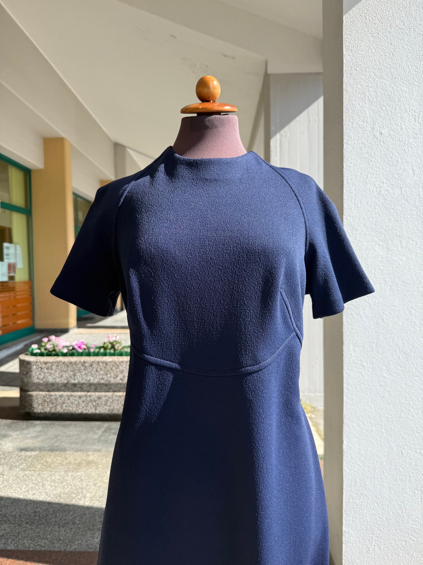 Abito anni ‘60 blu NOS - TG. 44/46