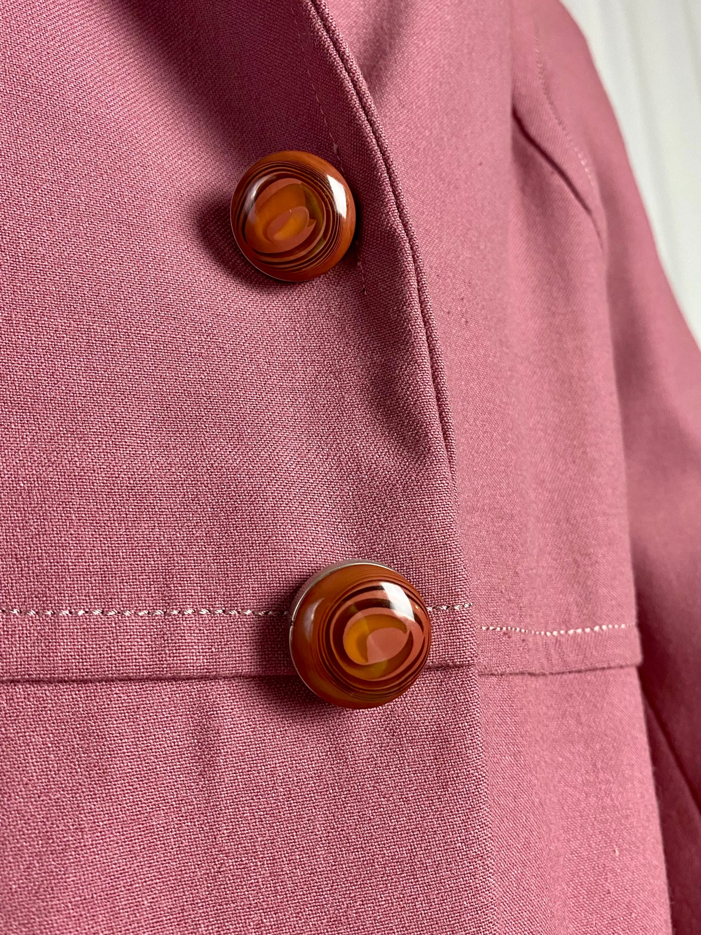 Cappotto anni ‘60 malva - TG. 42/44