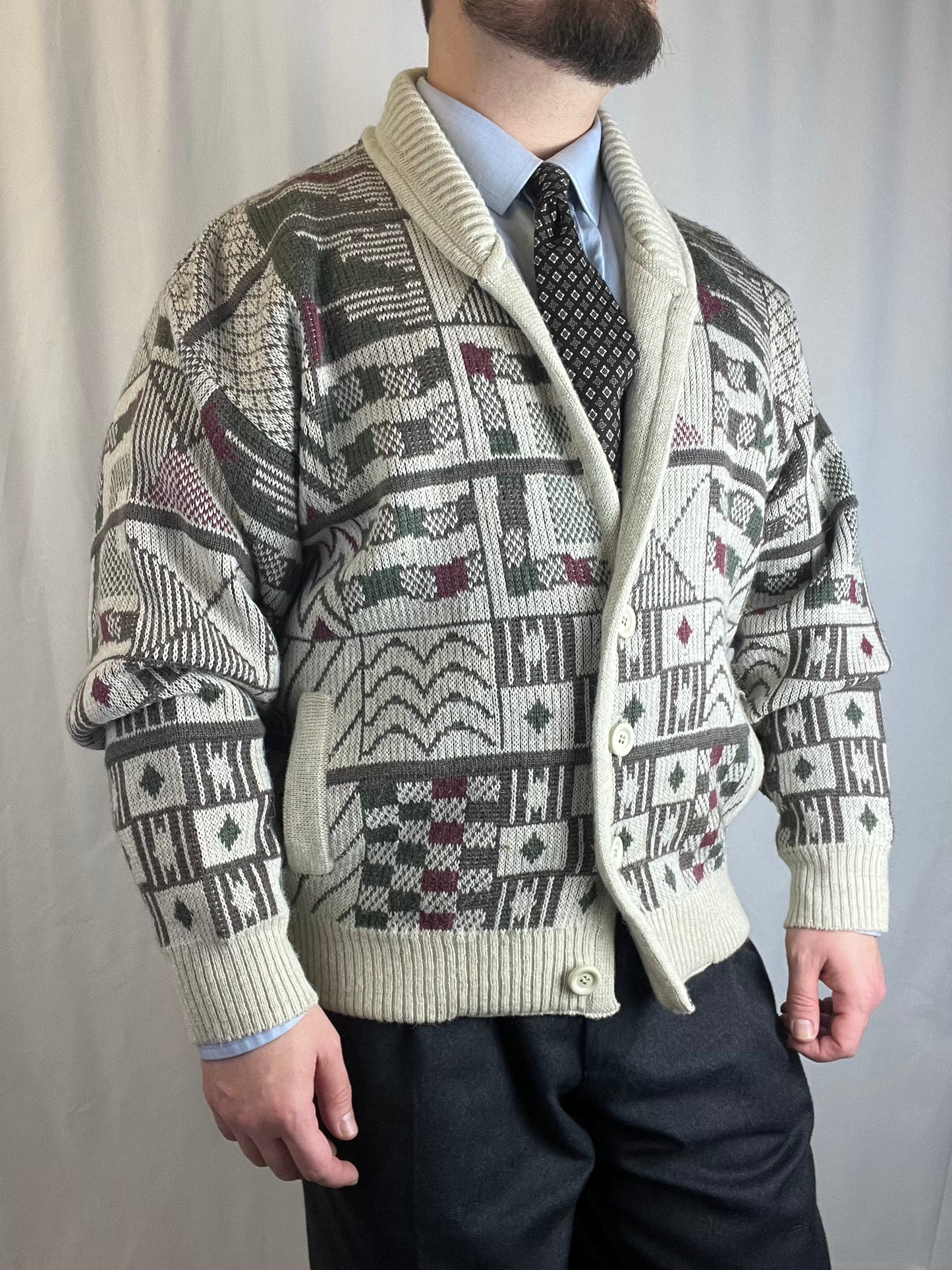 Cardigan anni '90 tg. M-L