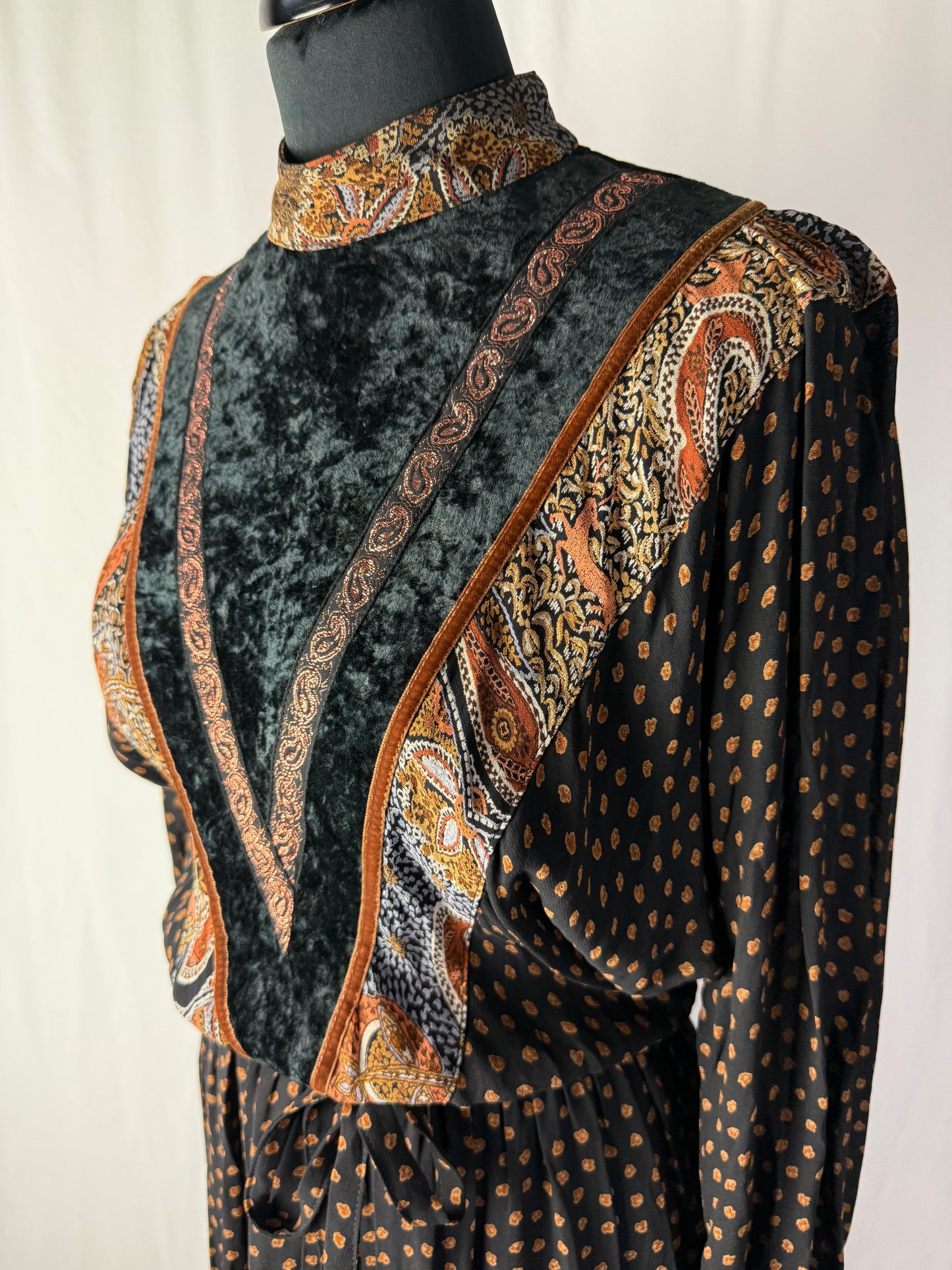 Abito fine anni ‘70 boho chic - TG. 42/44