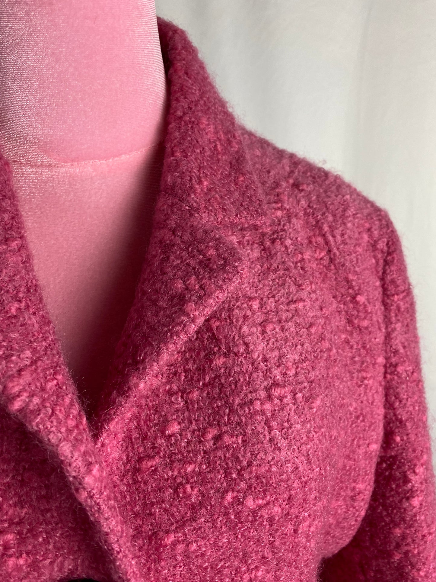 Giacca rosa mohair - TG. 44/46