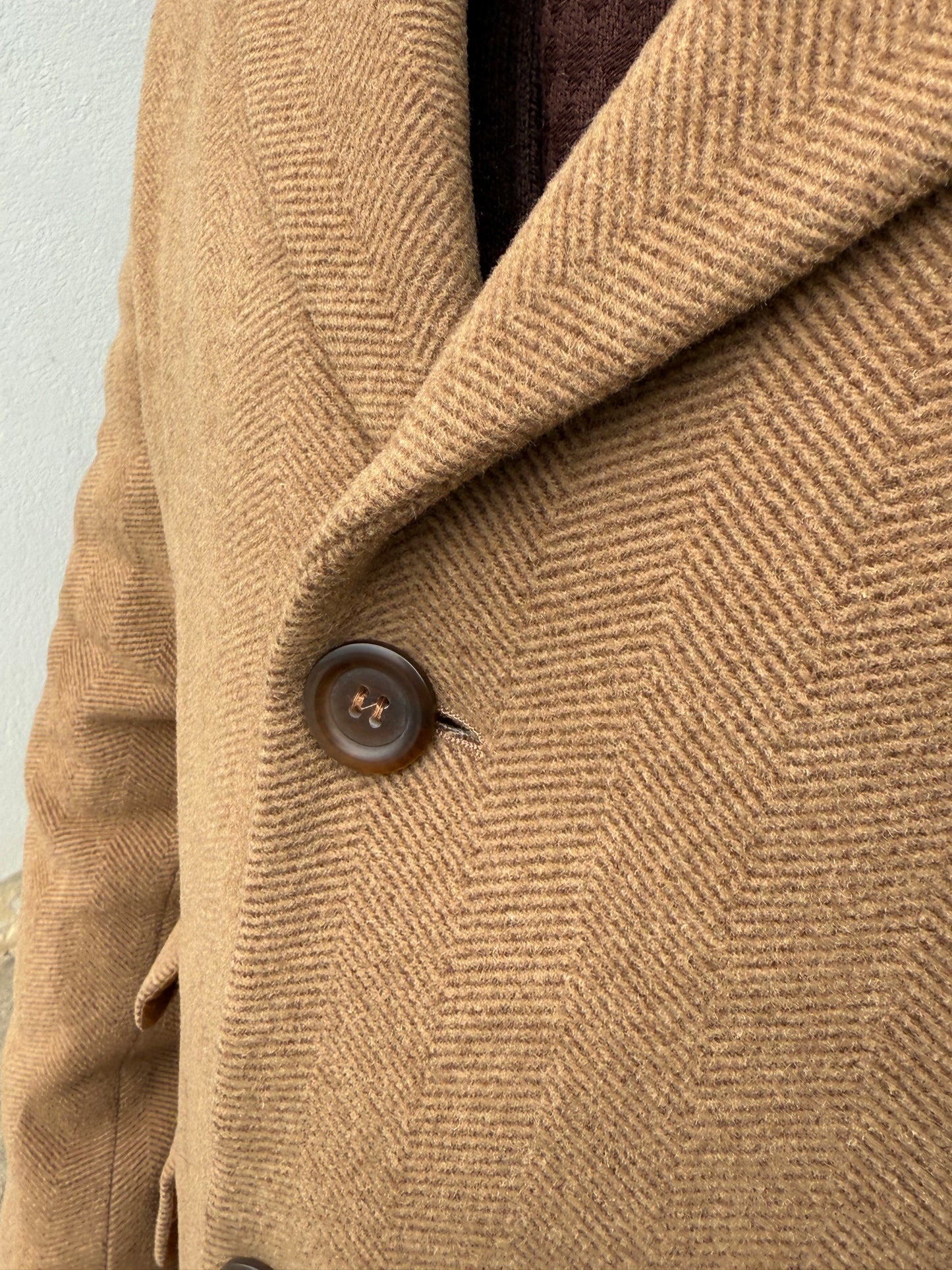 Cappotto lana anni '80 tg. 52-54