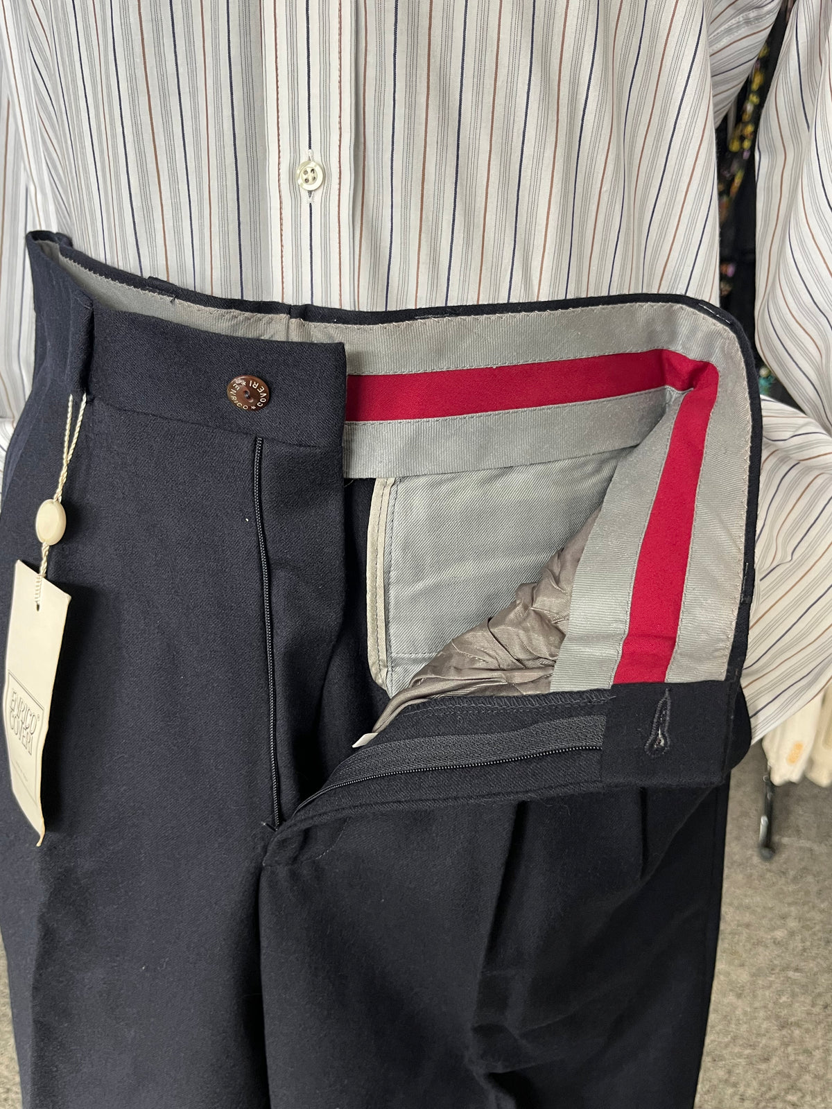 Calzoni flanella anni ‘80 NOS tg. 46