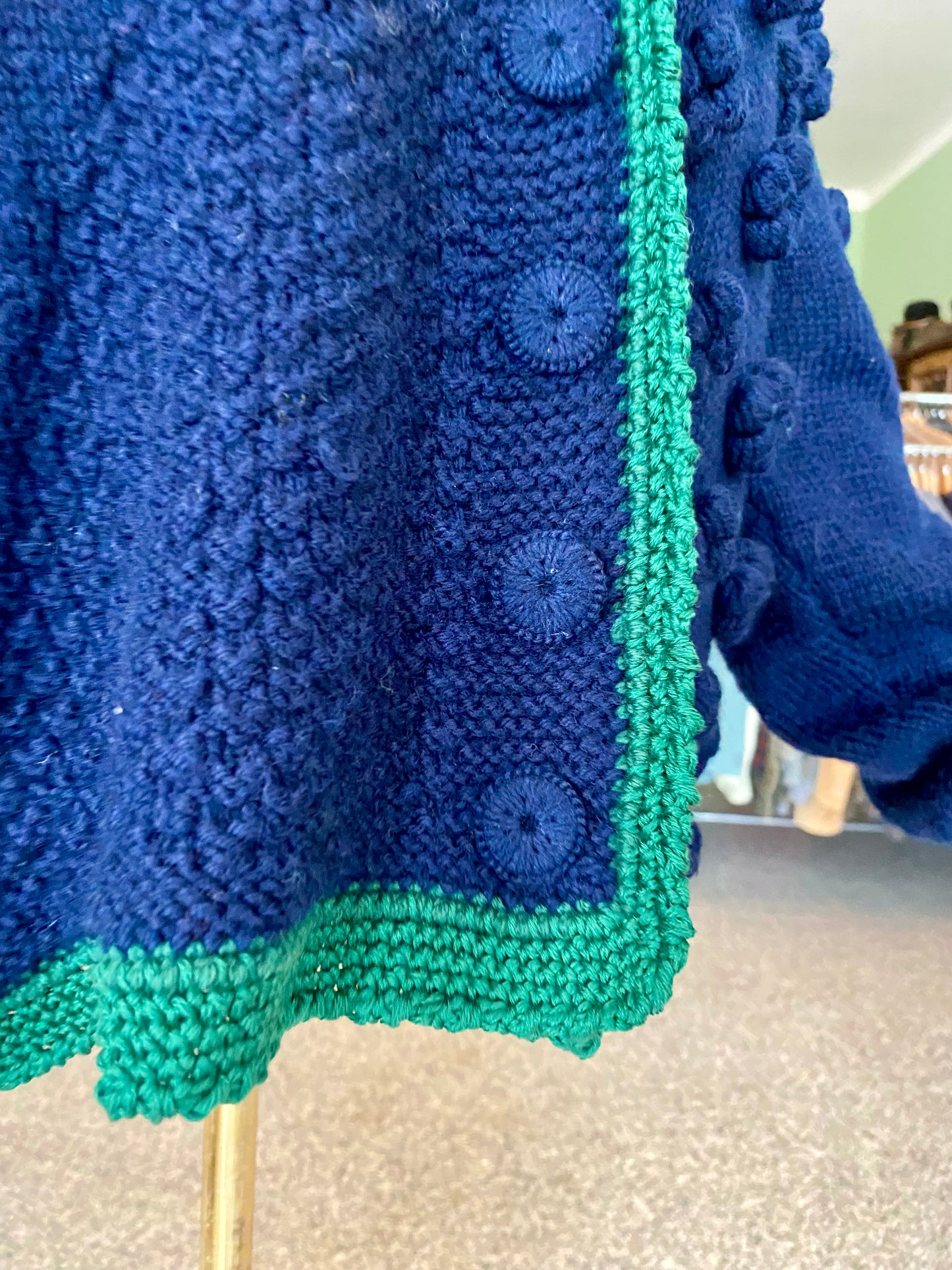 Cardigan tirolese lavorazione a “nodi” - TG. 48/50