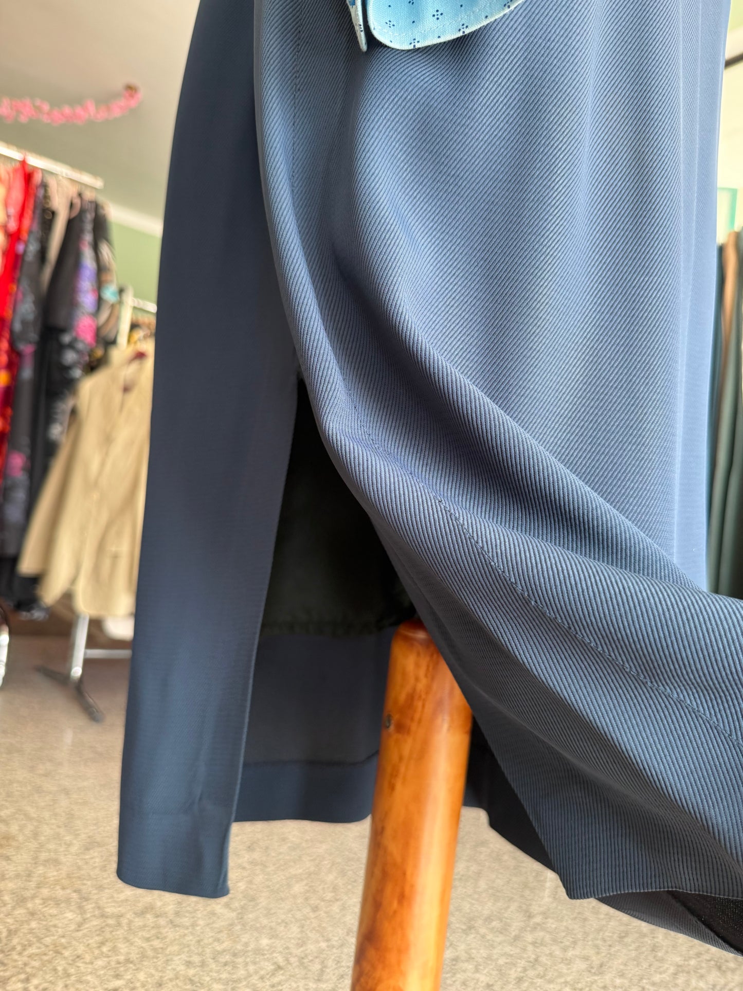 Gonna longuette blu navy - TG. 48/50