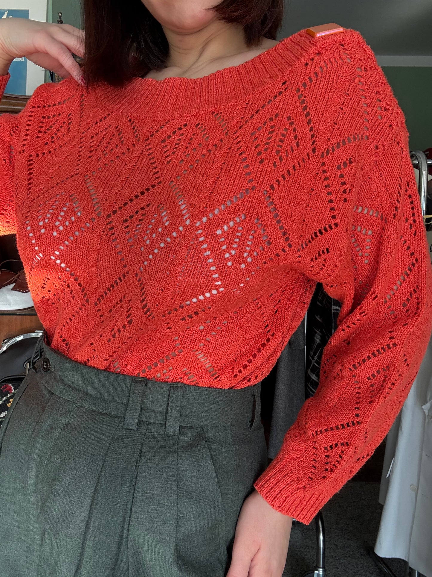 Blusa color corallo - TG. 40/42