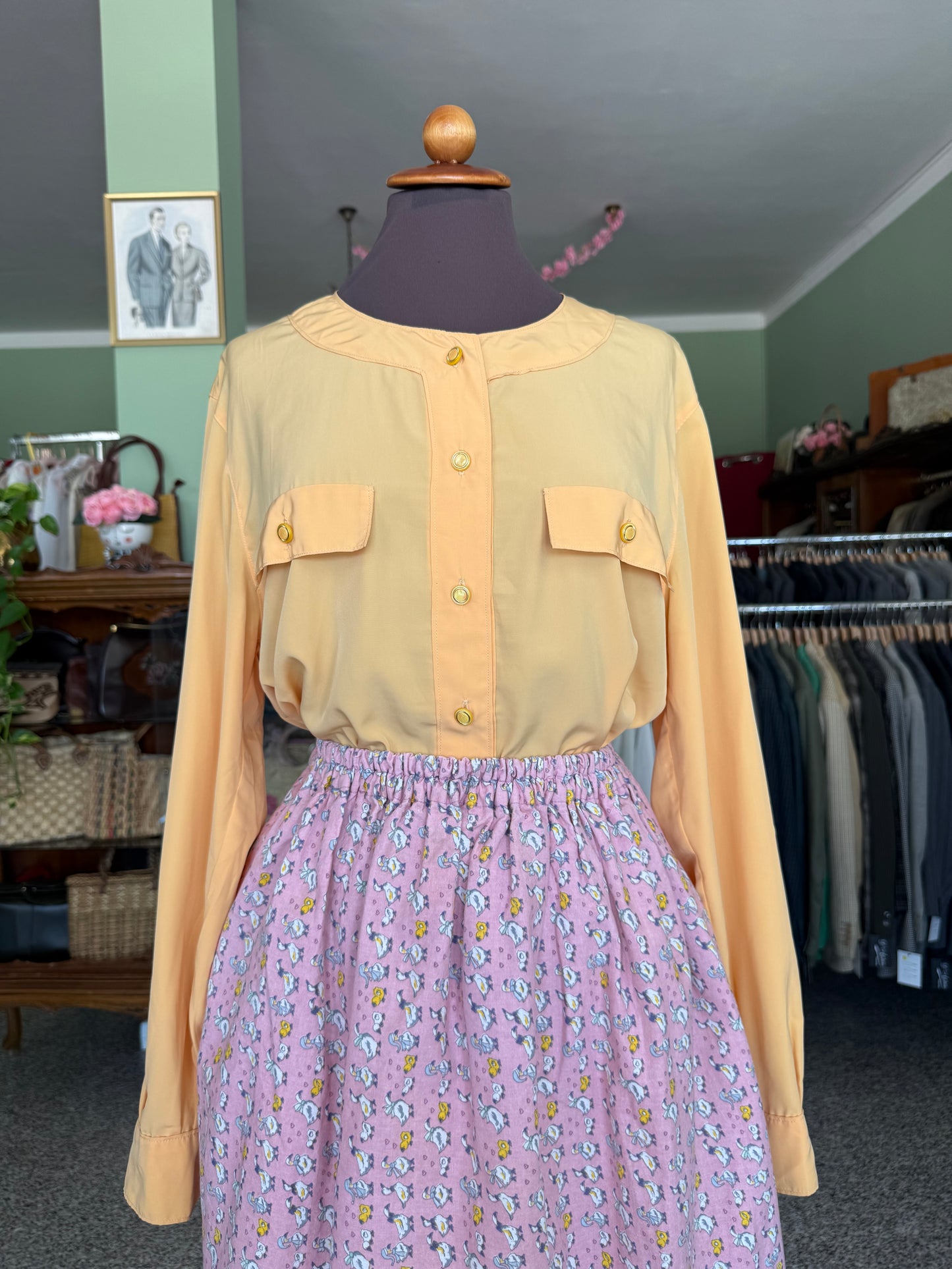 Camicia color pesca 🍑 - TG. 46