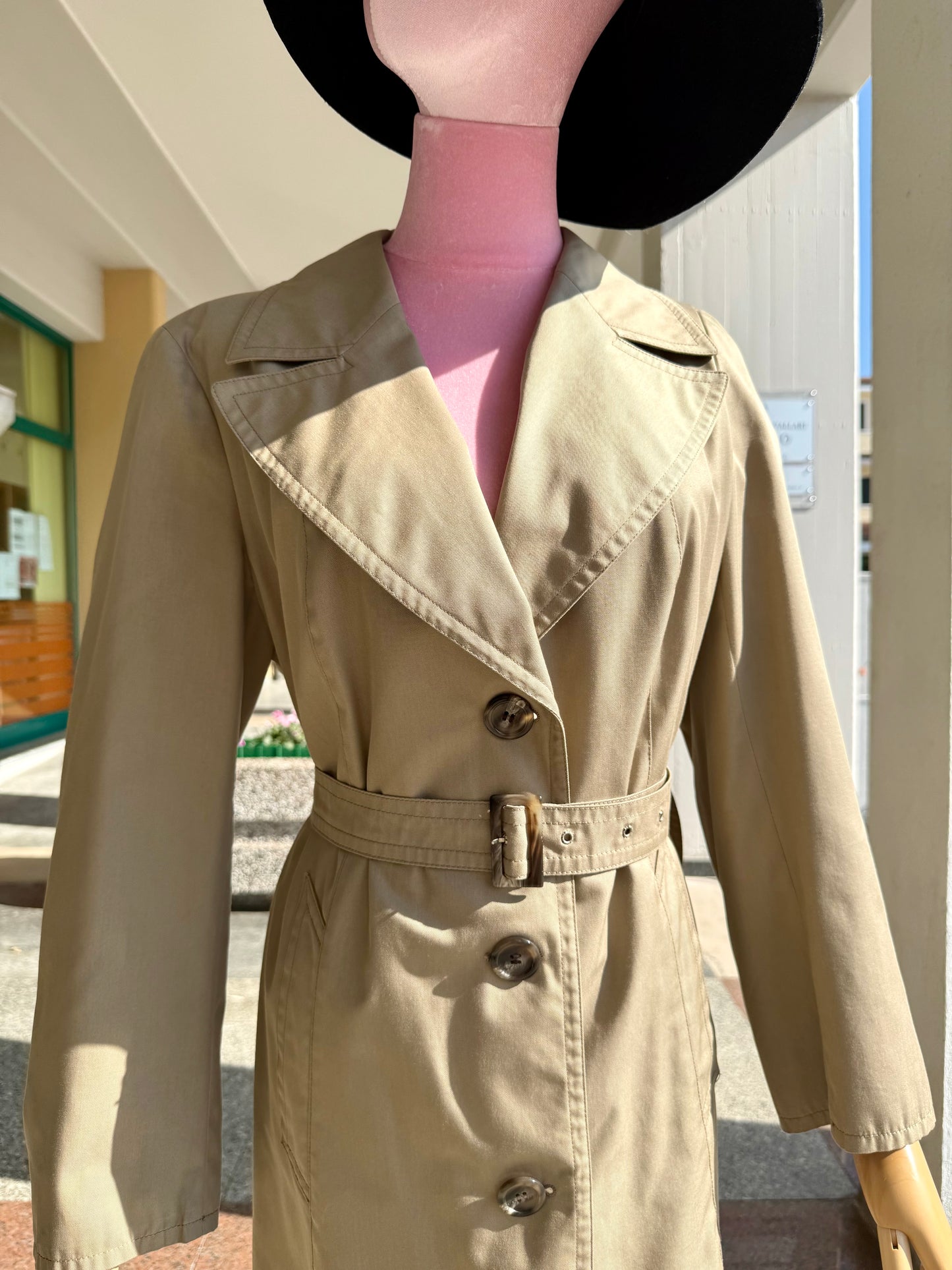 Trench anni ‘70 beige TG. 44/46