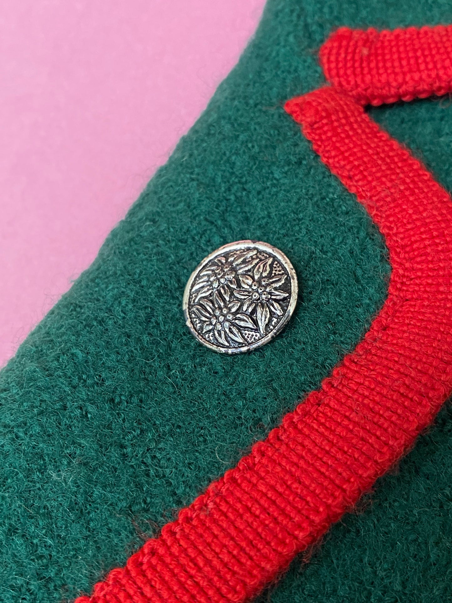 Giacca tirolese in lana cotta - TG. 46