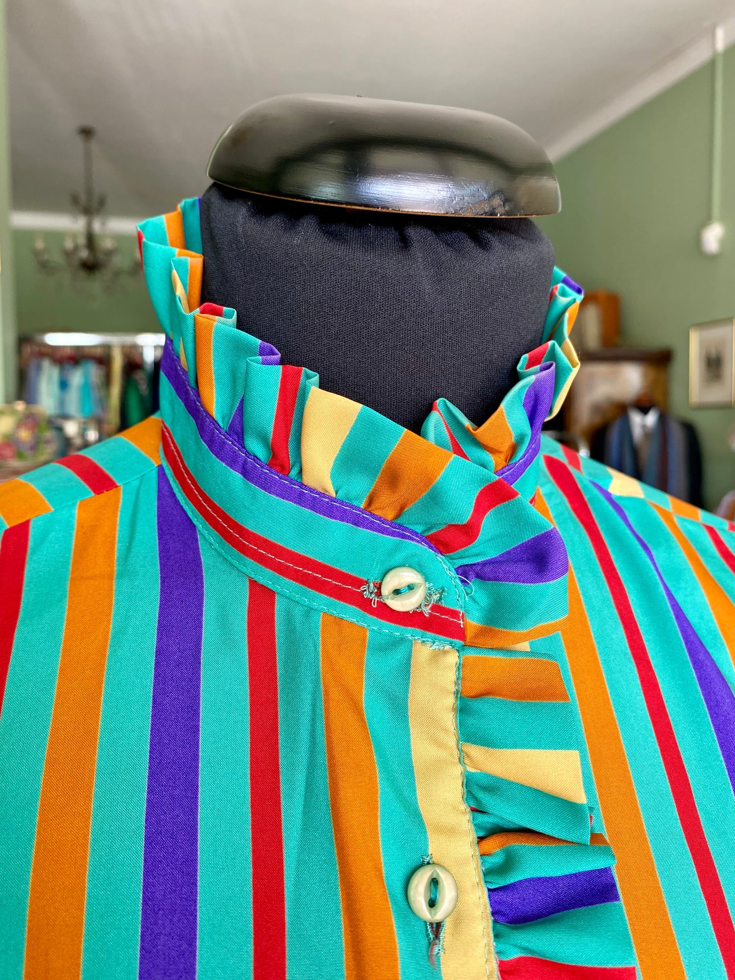Camicia a righe colorate - TG. 40