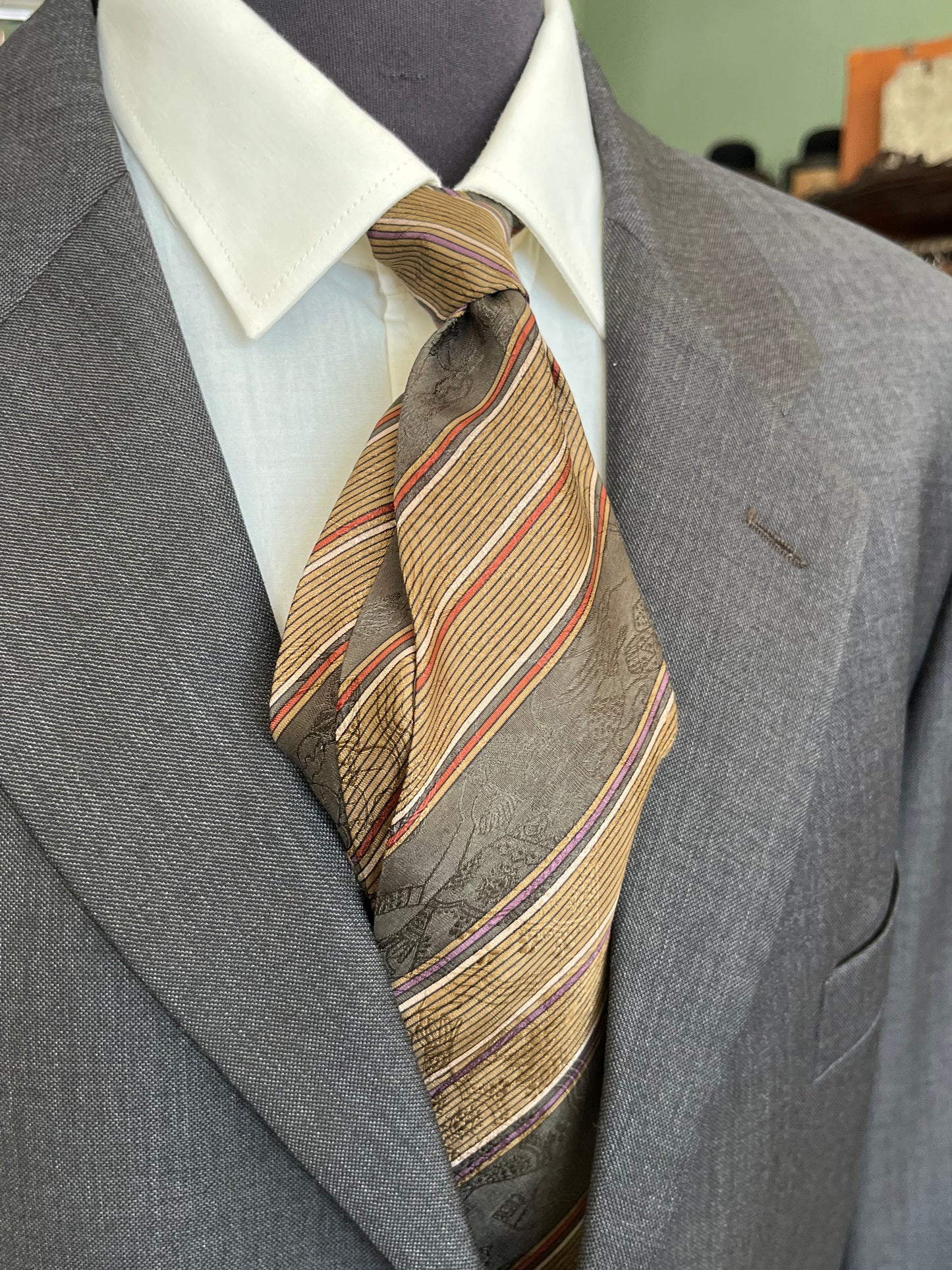 Cravatta anni ‘90 regimental