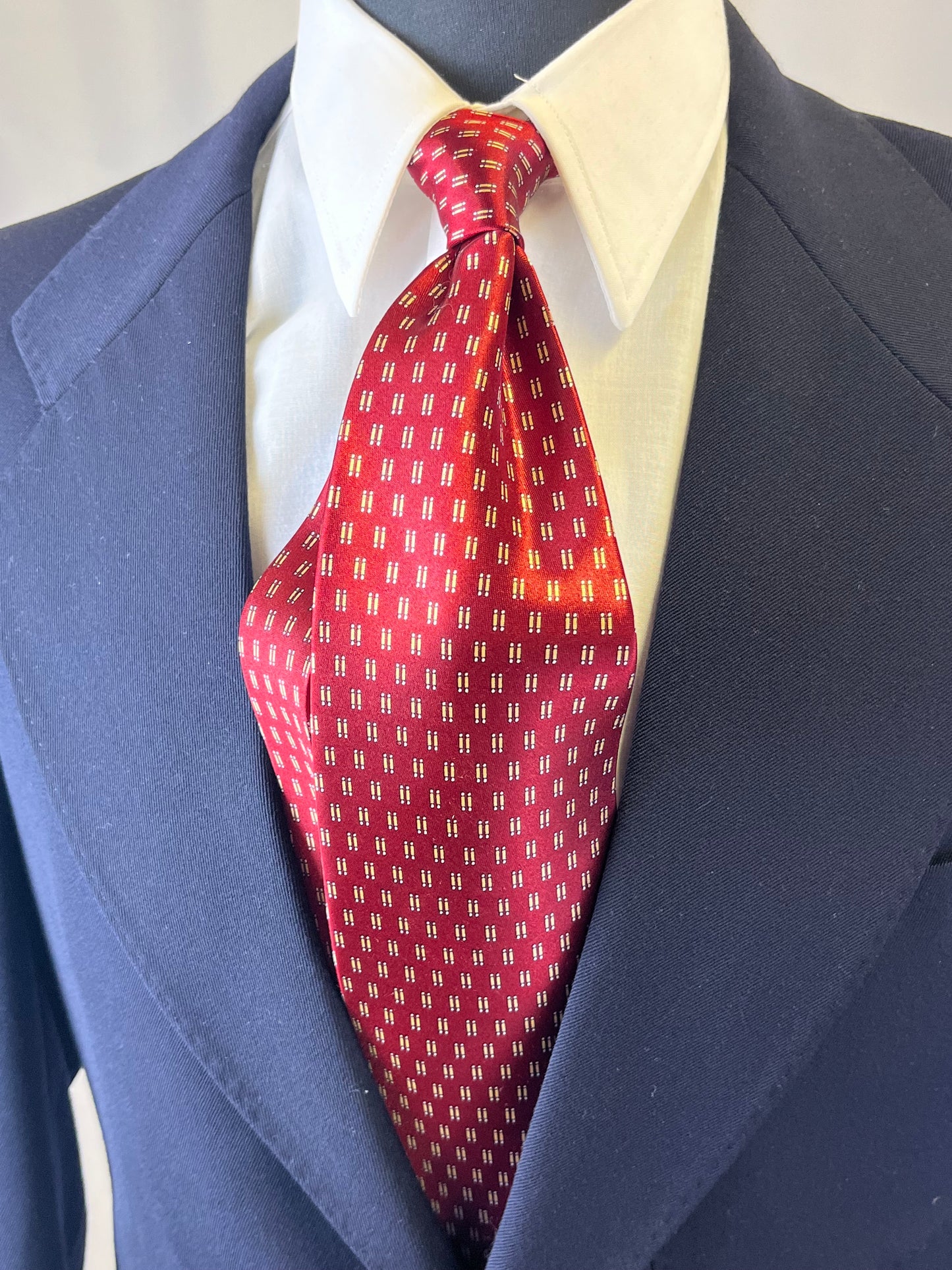 Cravatta anni ‘90 rossa