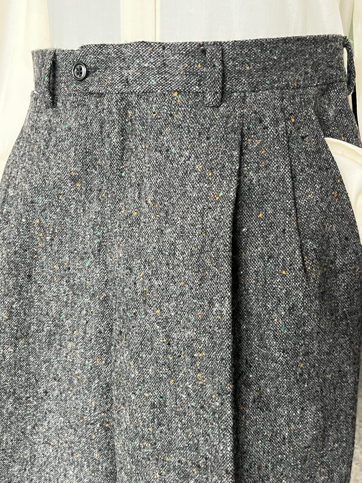Calzoni anni ‘80 tweed tg. 48
