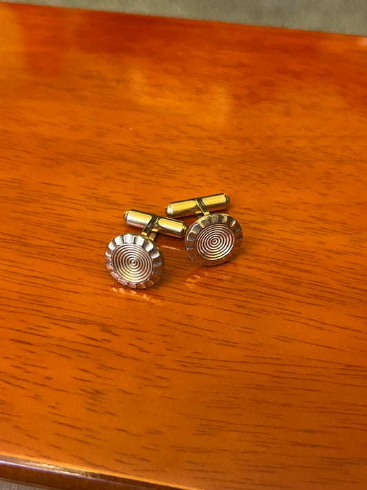 Gemelli dorati tondi