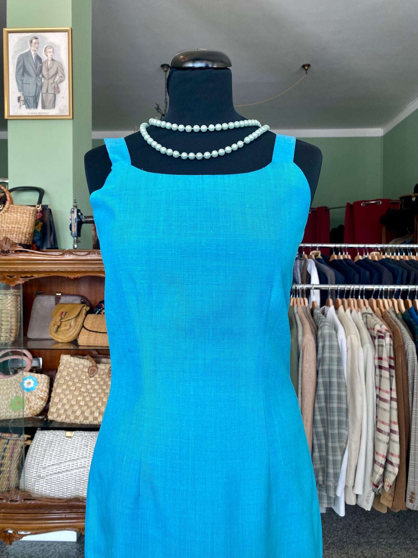 Tubino anni ‘90 misto lino - TG. 40