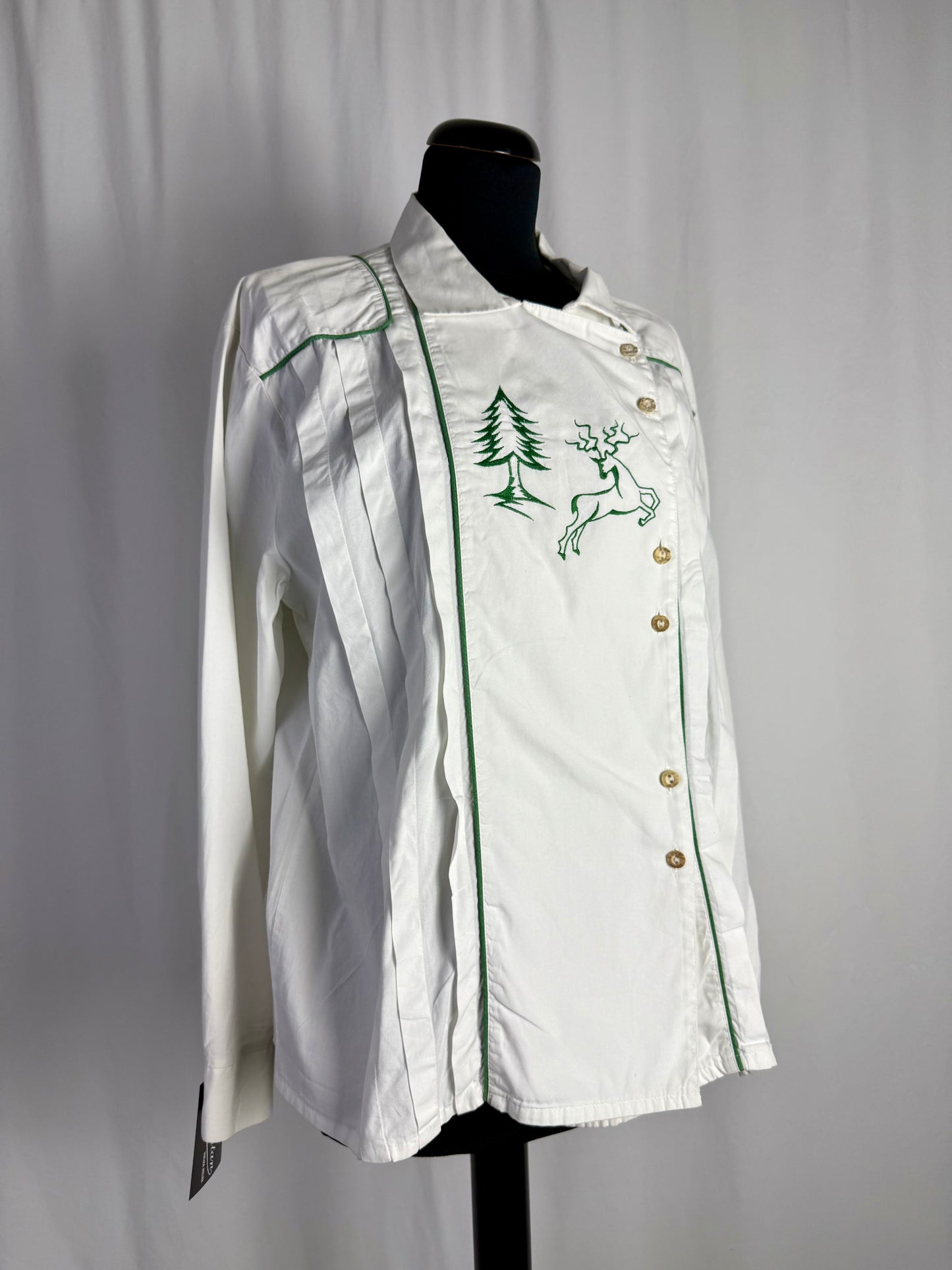 Camicia tirolese con renna- TG. 44/46