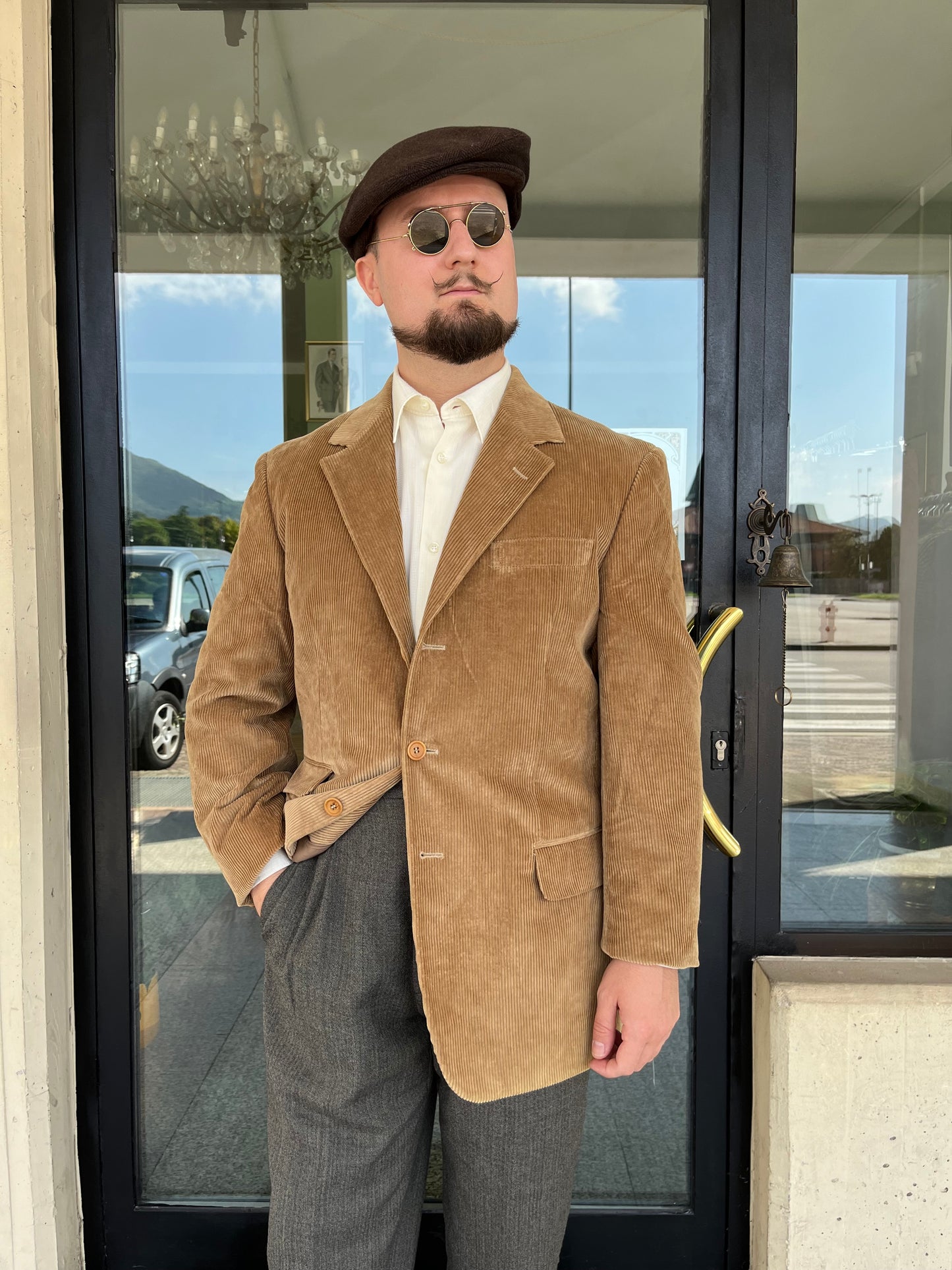 Giacca Boggi anni '90 in velluto tg. 48-50