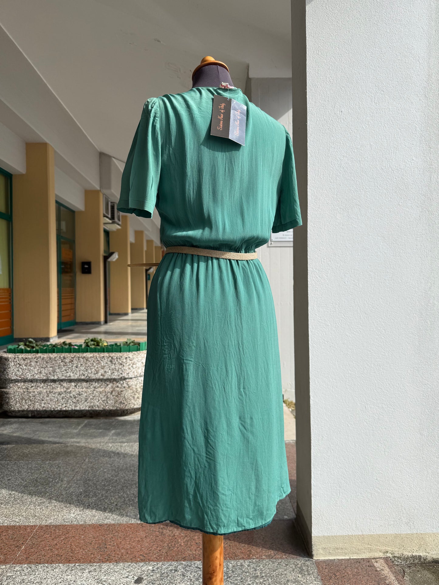 Abito pura seta tiffany - TG. 42/44