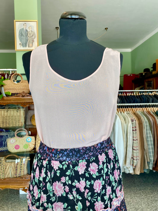 Blusa smanicata rosa pastello - TG. 40/42