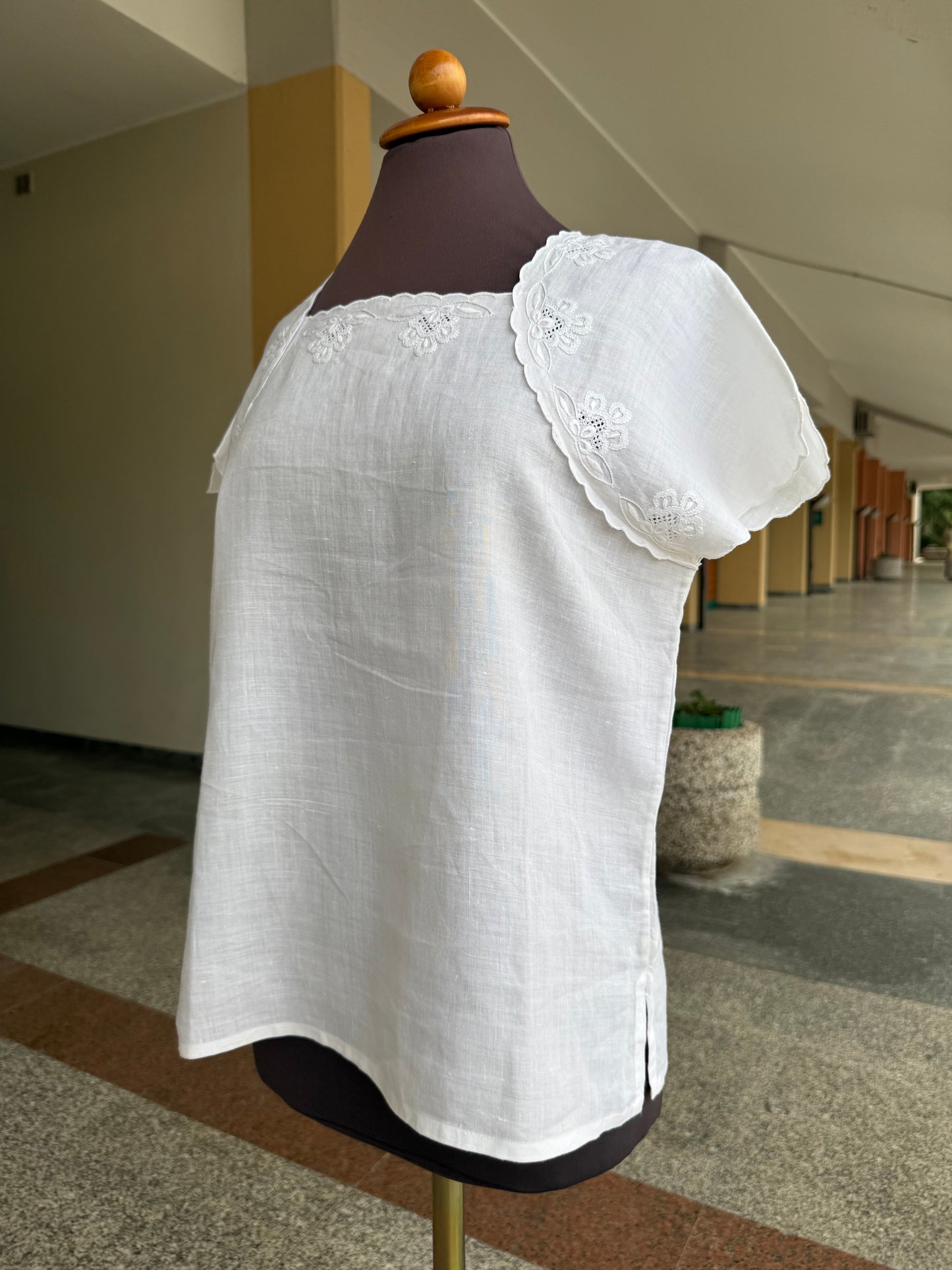 Camicia bianca in lino - TG. 46