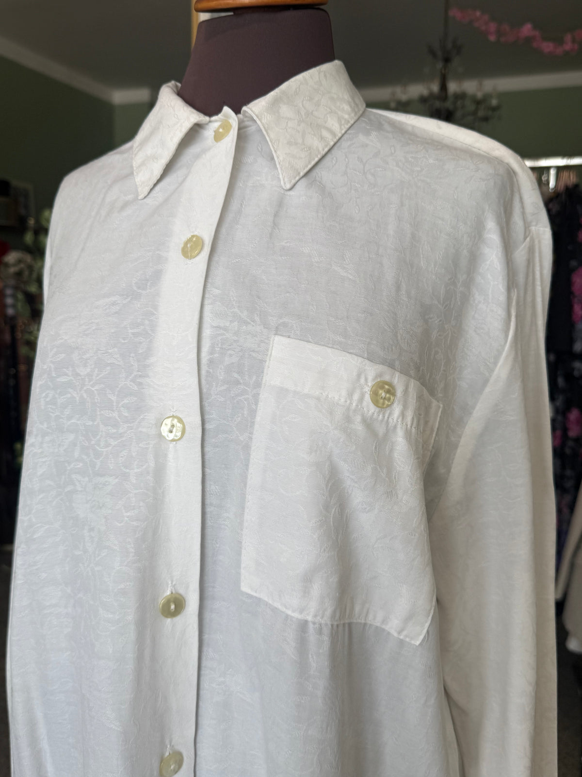 Camicia tessuto jacquard - TG. 48/50
