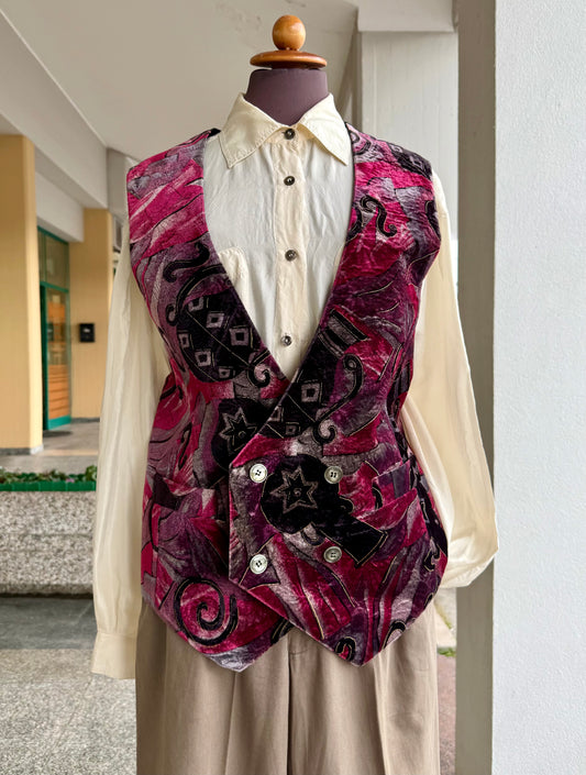 Gilet in velluto anni ‘80 - TG. 50