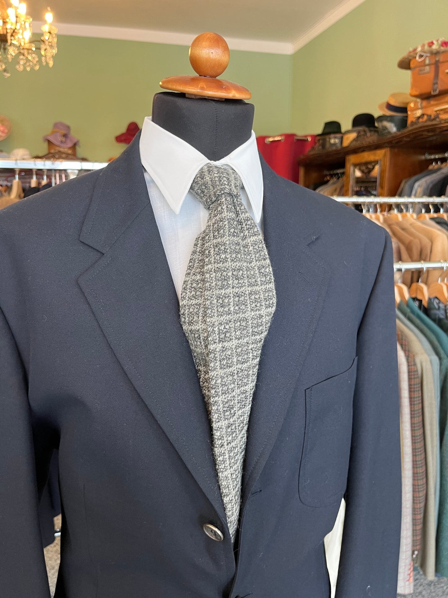 Cravatta anni ‘70 lana
