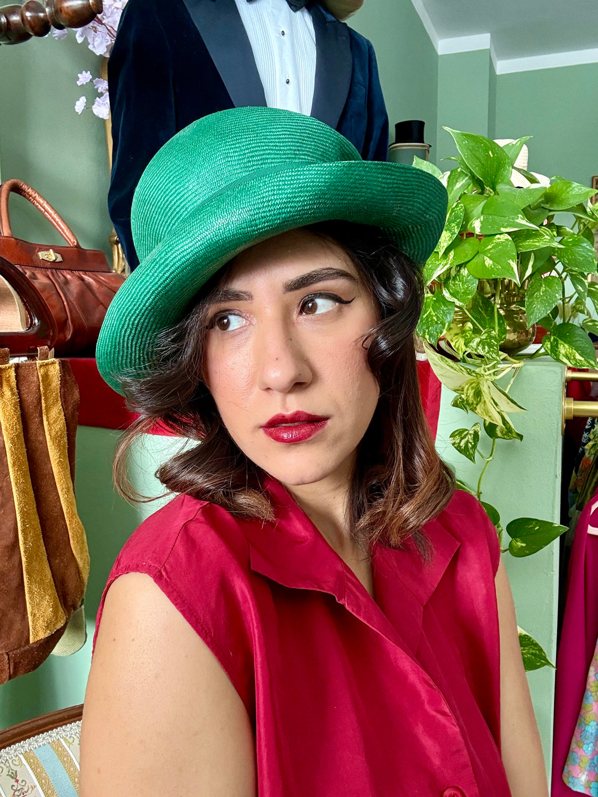 Cappello in paglia anni ‘60