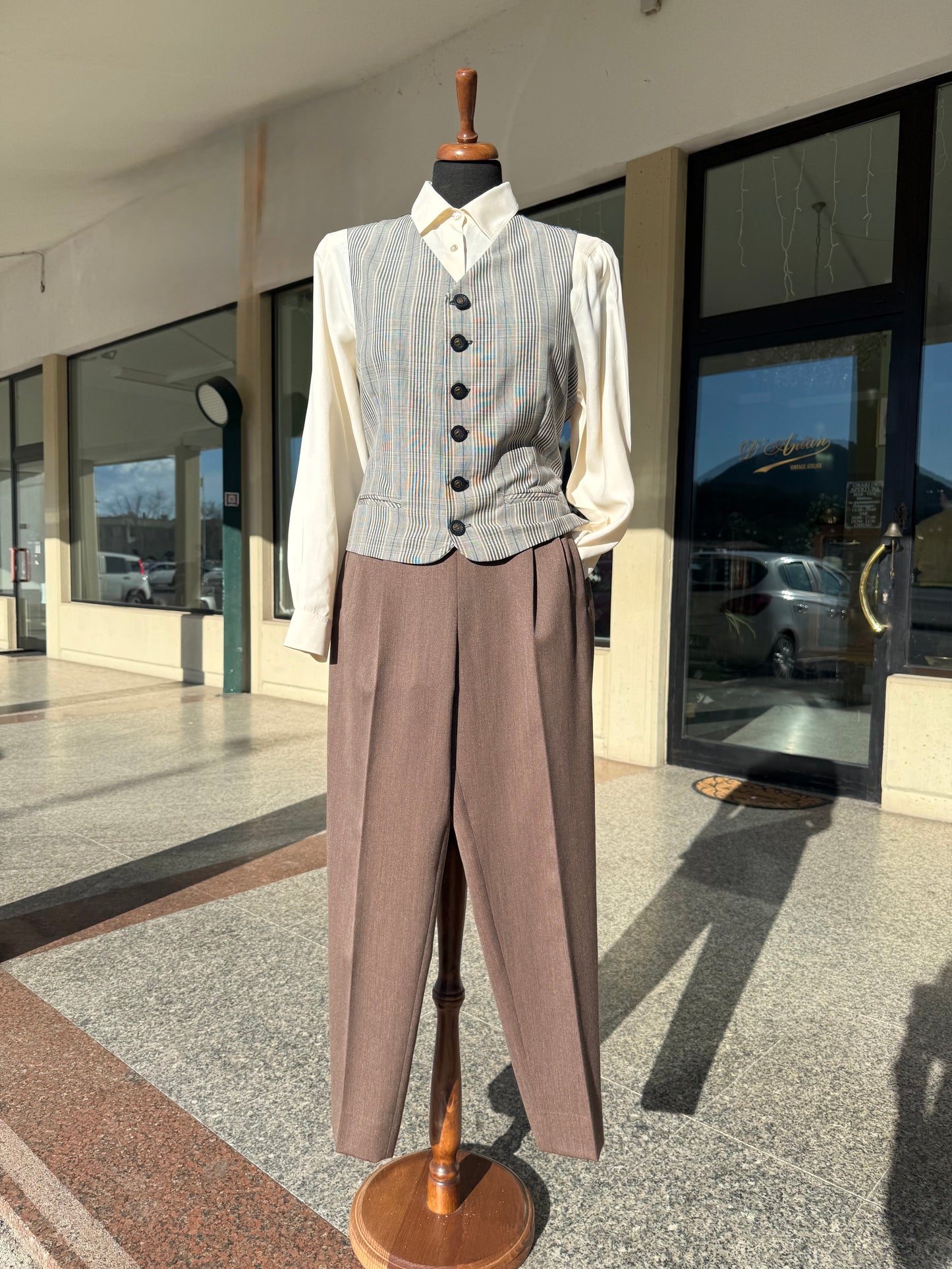 Gilet in principe di Galles - TG. 46