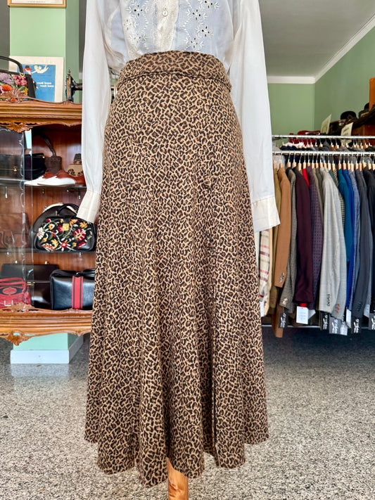 Gonna lunga fantasia animalier - TG. 40/42
