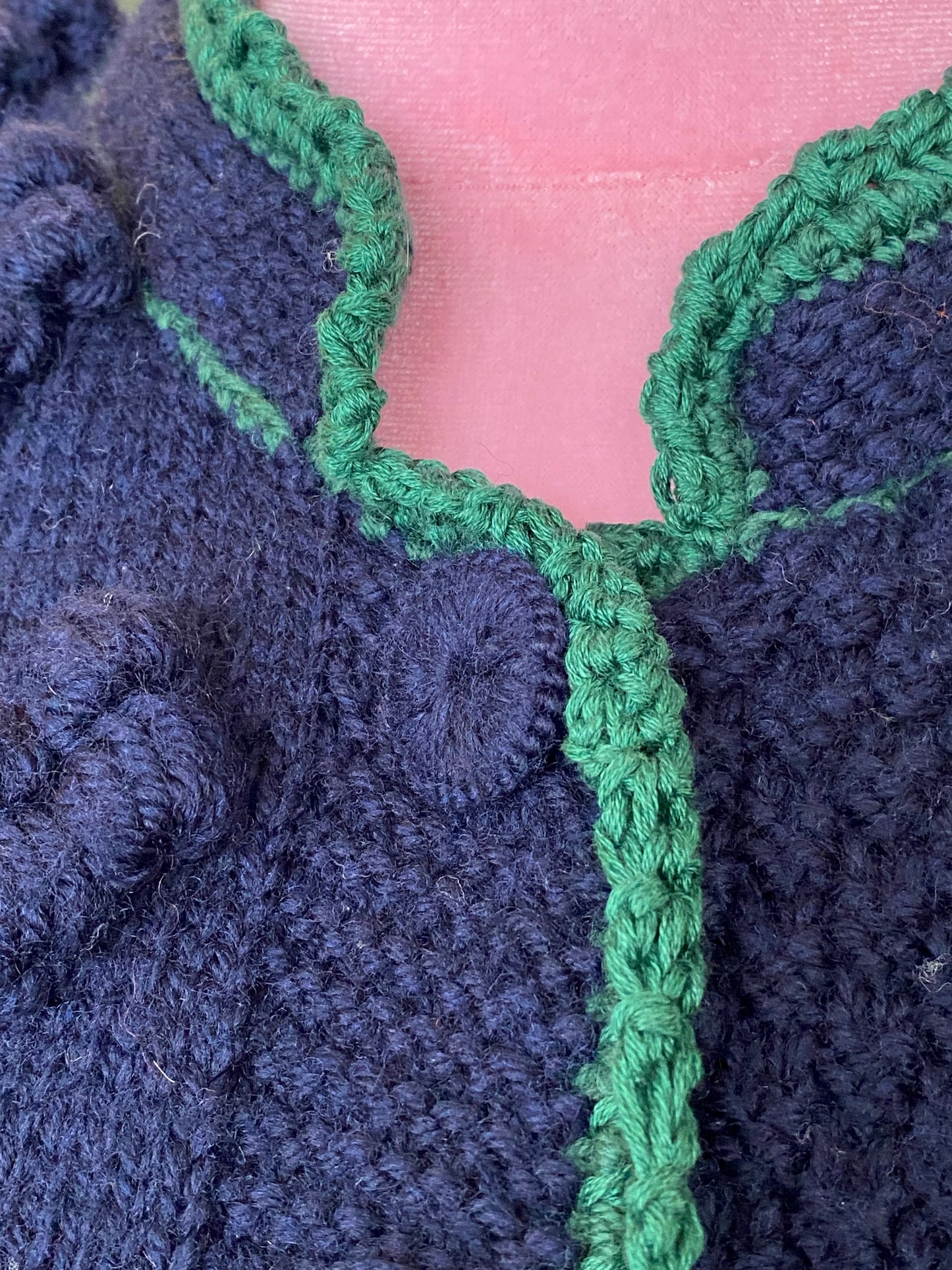 Cardigan tirolese lavorazione a “nodi” - TG. 48/50