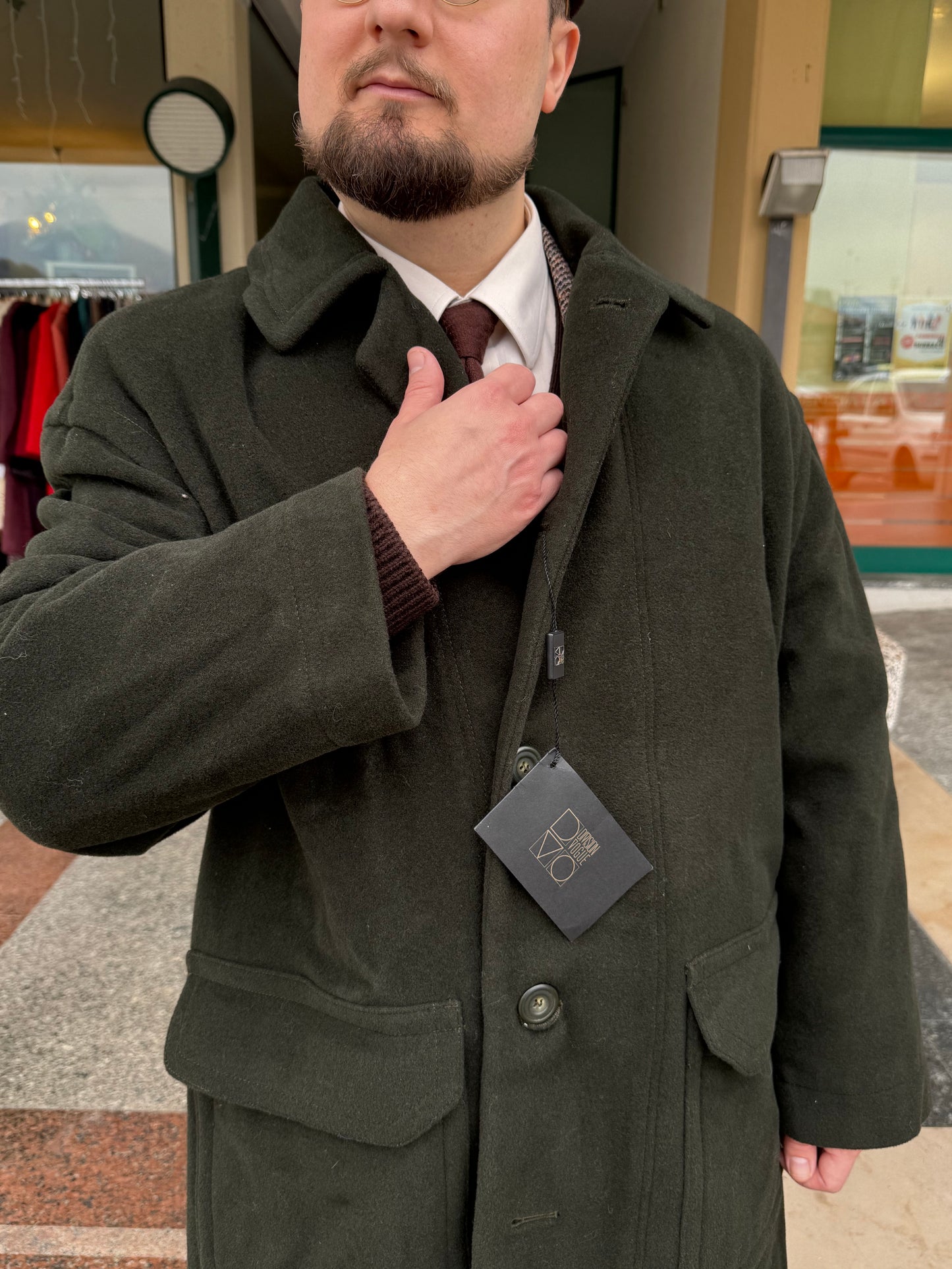 Cappotto lana anni '90 tg. 52-54-56