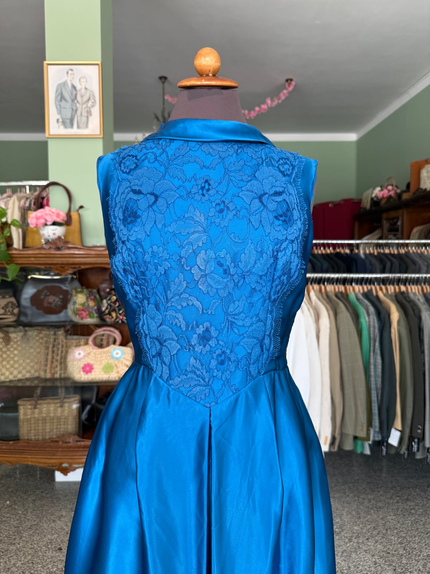 Abito anni ‘60 seta Duchesse - TG. 42