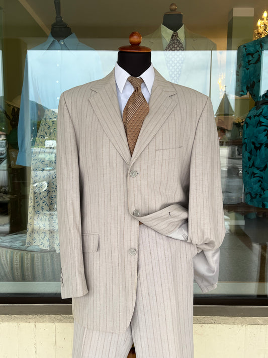 Completo in lino/cotone tg. 54