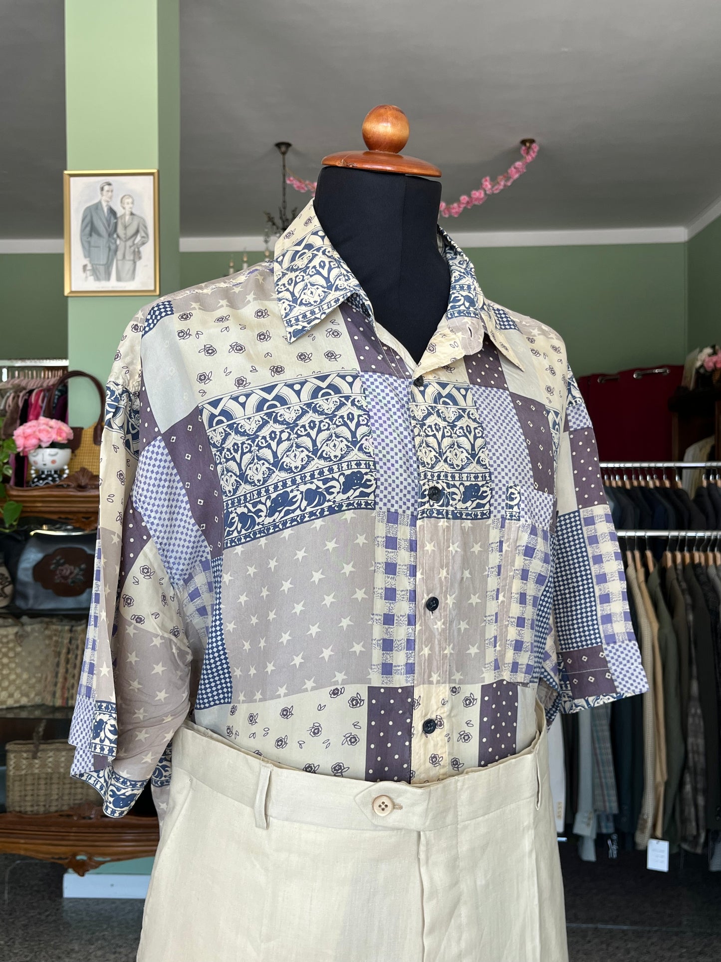 Camicia a maniche corte tg. M-L