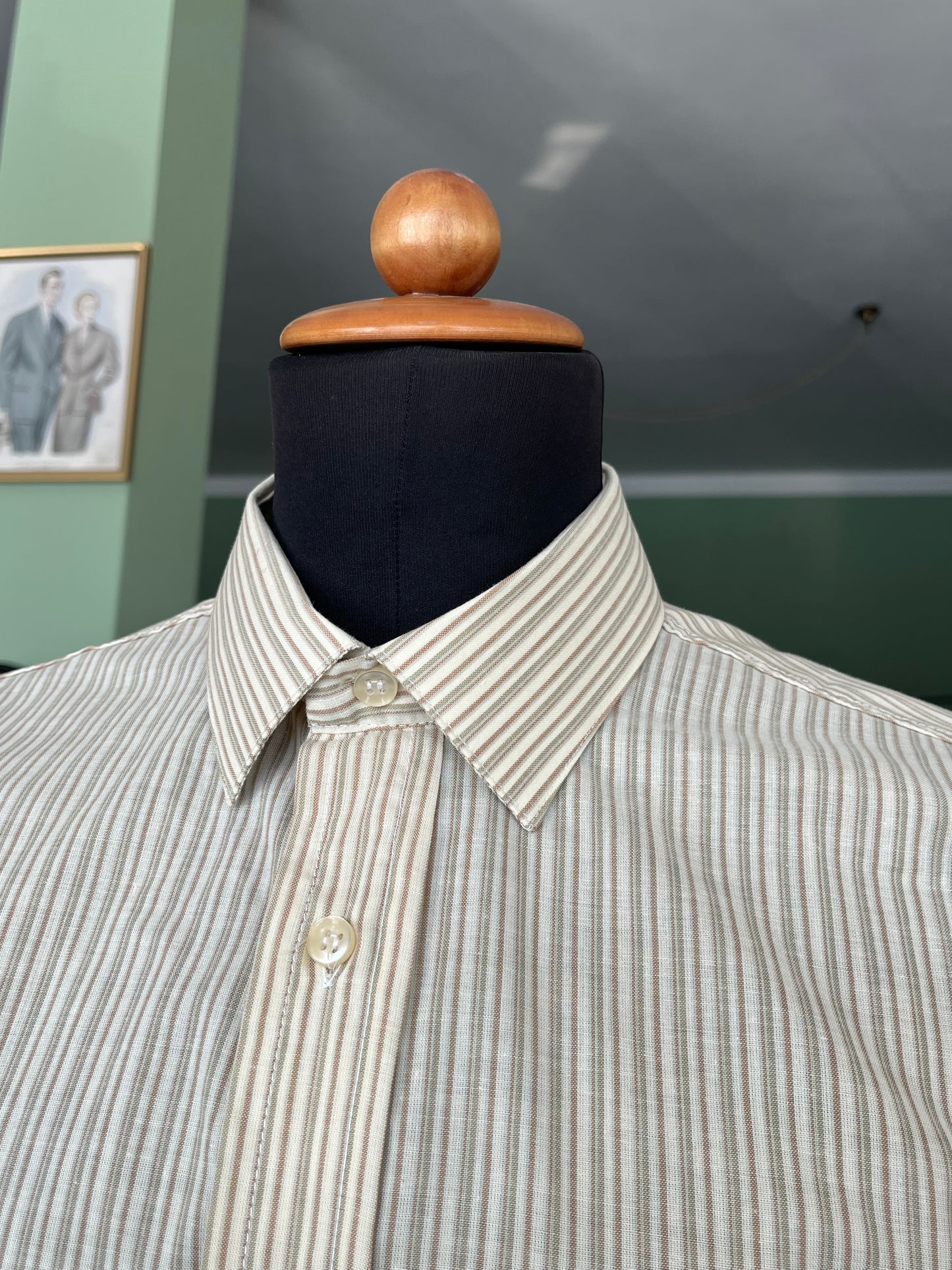 Camicia anni ‘70 a righe NOS