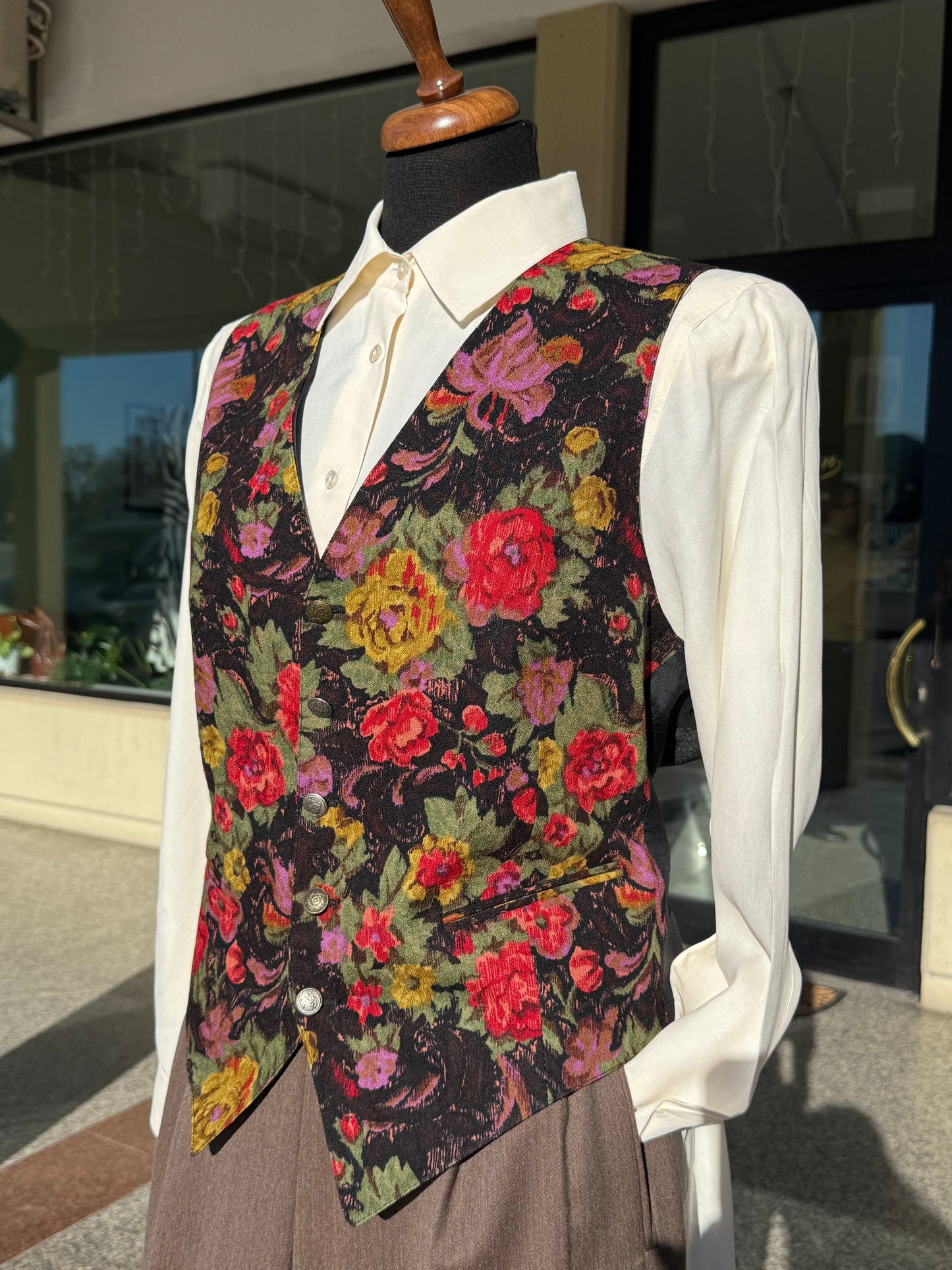 Gilet romantici con rose 🥀 - TG. 48/50