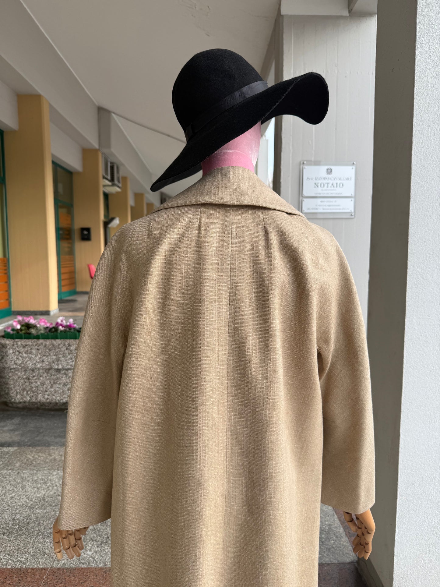Cappotto anni ‘60 beige - TG. 44