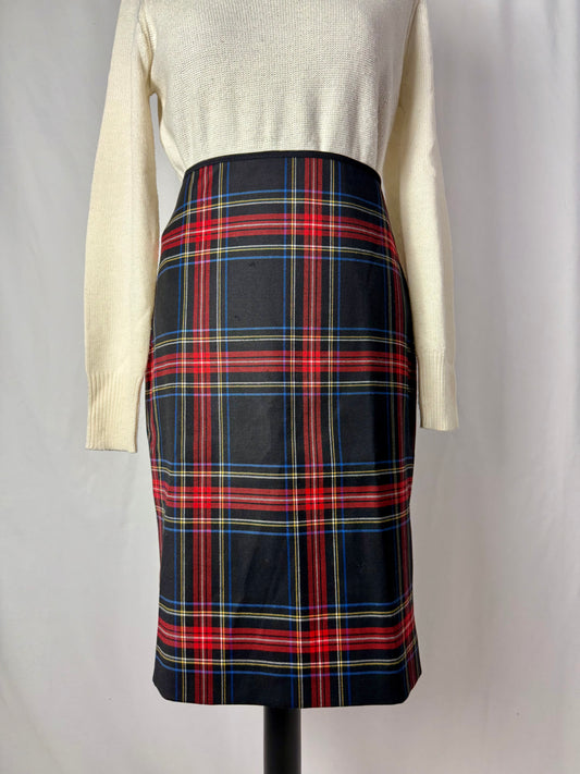 Gonna a tubino tartan - TG. 46