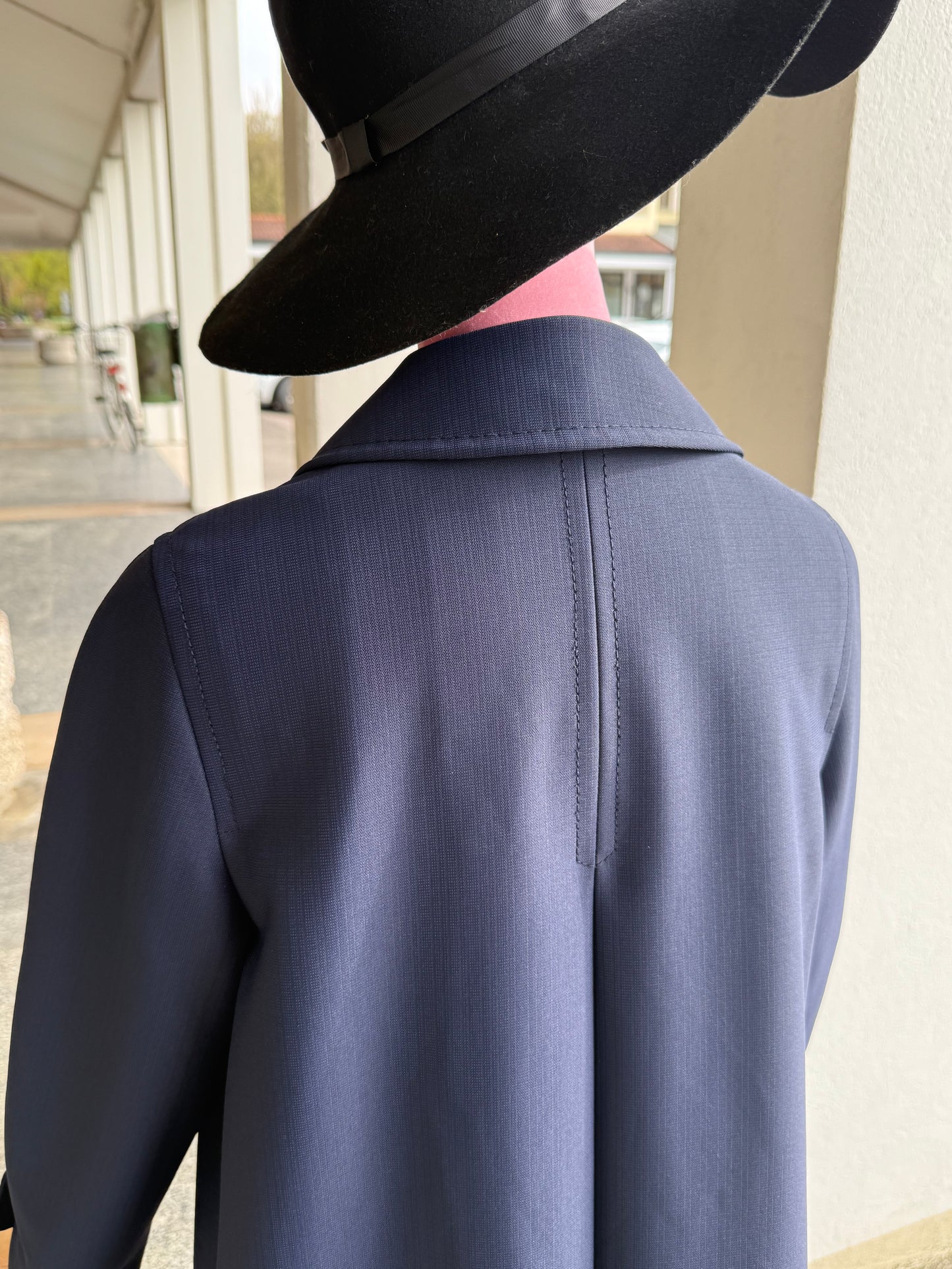 Spolverino anni ‘70 blu navy - TG.