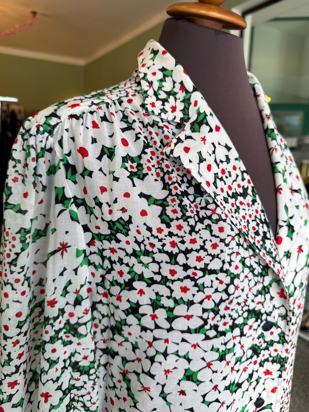 Camicia anni ‘70 stampa floreale - TG. 44