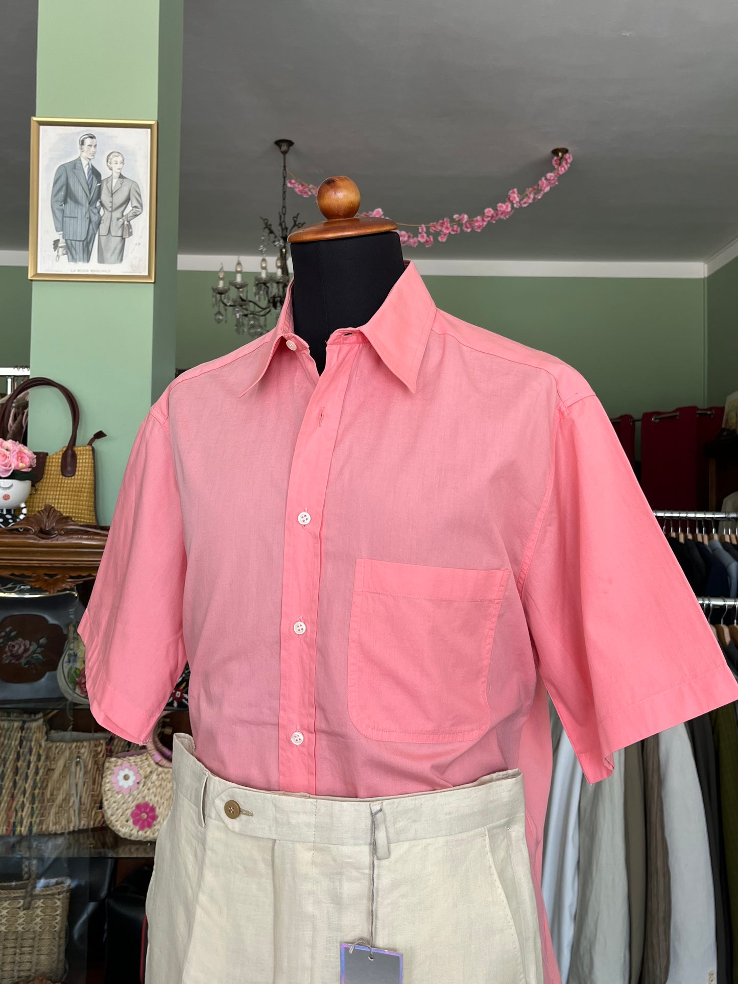 Camicia a maniche corte tg. S-M