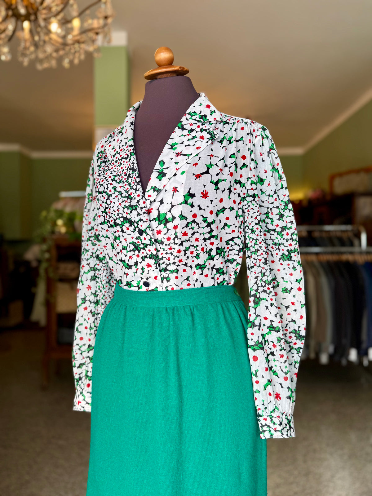 Camicia anni ‘70 stampa floreale - TG. 44