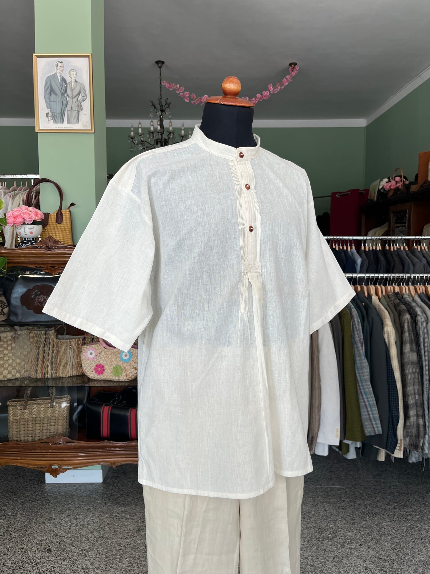 Camicia a maniche corte tg. M-L