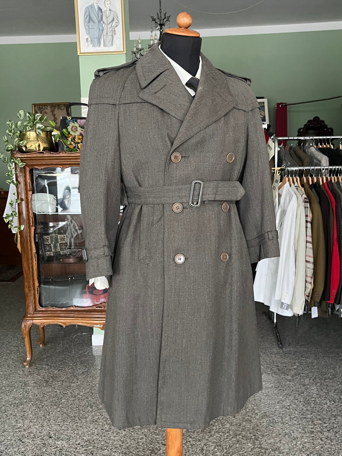 Trench anni ‘30-‘40 tg. 44-46 corta